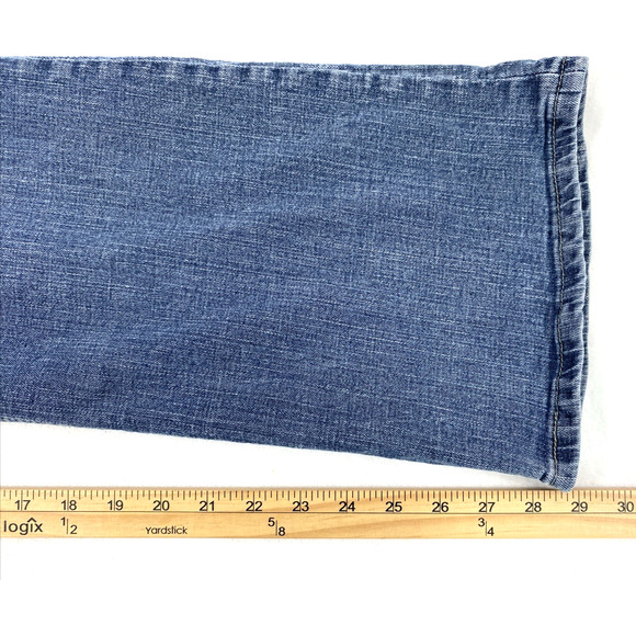 Lee Riders Jeans Womens Size 22W Bootcut Medium Wash Denim Pockets Hi Rise Mom‎ - Picture 9 of 11